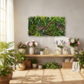 Műnövényfal 100 x 55 cm függőleges zöldfelülettel | Floristik24.hu