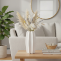 Bordázott váza, modern kerámia váza szárított virágokhoz, 40cm | Floristik24.hu
