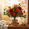 Művirág Protea Leucadendron hosszú szárral, 65cm, 3 darab | Floristik24.hu