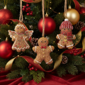 Dekoratív Függődíszek, Mesterséges Mézeskalács Figurák, 7 cm, 3 Darab | Floristik24.hu