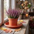 "Linda" alátét Ø24 cm terrakotta | Floristik24.hu