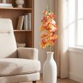 Orchidea Phalaenopsis mű 9 virág piros sárga 96cm | Floristik24.hu