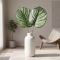 Calathea mesterséges kosár Marante mesterséges növények zöld 51cm | Floristik24.hu