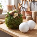 Hungarocell golyó Ø10cm fehér 5 db | Floristik24.hu