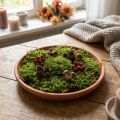 Kerámia alátét, csészealj terrakotta agyag Ø14,5cm | Floristik24.hu