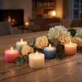 Colorlights pasztell színű teamécsesek vegyes színűek, égési idő 8 óra, 40 db | Floristik24.hu