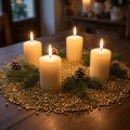 Dekoratív granulátum sárga arany díszkövek sárga 2mm - 3mm 2kg | Floristik24.hu