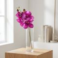 Orchid Artificial Phalaenopsis 4 virág Fukszia 72cm | Floristik24.hu