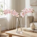 Mesterséges Orchideák Világos rózsaszín Művirágok Real Touch 58cm 2db | Floristik24.hu