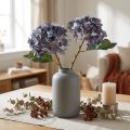 Mesterséges Hortenzia Dekoráció Művirág Kék Lila 34cm 2db | Floristik24.hu