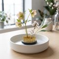Sün, Kenzan, Ikebana, ezüst fém elrendezési alap, kerek Ø5cm | Floristik24.hu