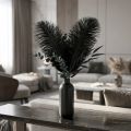 Dekoratív strucctoll fekete toll 38-40cm 2 db | Floristik24.hu