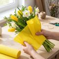Virágüzlet Krepppapír Sárga 50x250cm | Floristik24.hu
