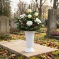 Lilia váza fehér Ø23cm 1 db | Floristik24.hu