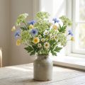 Kapor műfehér 49cm 6 db | Floristik24.hu