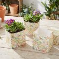 Ajándéktáska növényi táska ajándéktáska mintás 10,5cm 8 db | Floristik24.hu