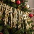 Tinsel világos arany csillogó függöny dekoráció arany 90×200cm | Floristik24.hu