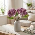 Műhortenzia lila művirágok hortenzia 34cm 2db | Floristik24.hu