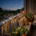 LED rizs világítólánc 40s 3m külső meleg fehérhez | Floristik24.hu