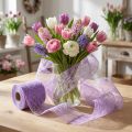 Polár 8cm 25m lila | Floristik24.hu