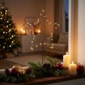 LED csillag elemtartóval, ablakpárkányra és asztalra szerelhető állványon, 46 cm | Floristik24.hu