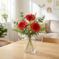 Művirág Gerbera Red 45cm | Floristik24.hu