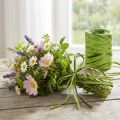 Raffia szalag zöld, barna, poly raffia 200m | Floristik24.hu