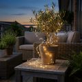 LED tündér lámpák huzal tündérfény időzítő kívül 180cm | Floristik24.hu