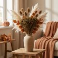 Szárított virágok Seprű Bloom Olive Green 160g 48cm | Floristik24.hu