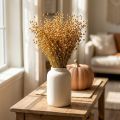 Természetes lenszárított fűszálak szárított virágdíszekhez Linum Natur 60cm 180g | Floristik24.hu
