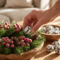 Ciprustobozok 3cm Fehérre meszelt 500g | Floristik24.hu