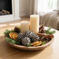 Sweetgum tobozok natúr mosott fehér 250g | Floristik24.hu