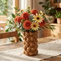 Virágváza kerámia váza Mediterrán Ø14cm H22,5cm | Floristik24.hu