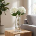 Műhortenzia virág elegáns, modern belsőépítészetbe, 80 cm, 2 darab | Floristik24.hu