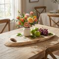 Akácfából készült fatálca, élő szegéllyel, H36–45cm S15–21cm | Floristik24.hu