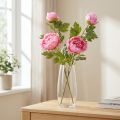 Artificial Roses Pünkösdi rózsa Mesterséges rózsaszín L80cm 2db | Floristik24.hu