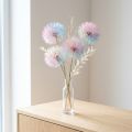 Pitypang dekoráció, szárított virág, stabilizált és festett, finom, tartós, 12 cm, 4 darab | Floristik24.hu