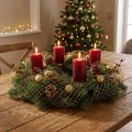 Drótháló arany díszdrót 35cm 5m | Floristik24.hu