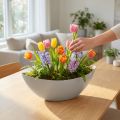Növénytál 39cm x 12,5cm H13cm világosszürke, 1db | Floristik24.hu