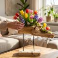 Gyökértál az állványon natúr H38cm | Floristik24.hu
