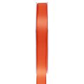 Floristik24 Ajándék szalag narancssárga szalag díszszalag 15mm 50m