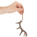 Rusztikus agancsdíszek falra vagy fára, 15 cm, 6 darab | Floristik24.hu