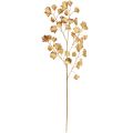 Floristik24 Gingko ág dekoratív műnövény bronz csillám 84cm