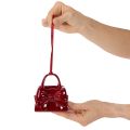 Dekoratív kézitáska masnival, akasztásra, 10 cm | Floristik24.hu