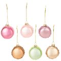 Floristik24 Karácsonyfadísz macaron medál 6cm