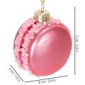 Karácsonyfadísz macaron medál 6cm | Floristik24.hu