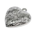 Floristik24 Akasztható szívek ezüst 3cm 36db