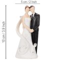 Esküvői figura menyasszony és vőlegény 10,5 cm | Floristik24.hu