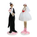 Floristik24 Esküvői figura menyasszonyi pár 13cm 1 pár