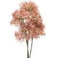 Floristik24 Bodza mesterséges rózsaszín virágág 52cm 4db